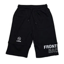 Black Cut And Sew Active Shorts Nawao.com