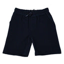 Black Cut N Sew Zip Placket Polo With Shorts Set Black 6 7 Years Nawao.com