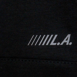 Black Cut Sew Heatseal Active Pants Black Nawao.com