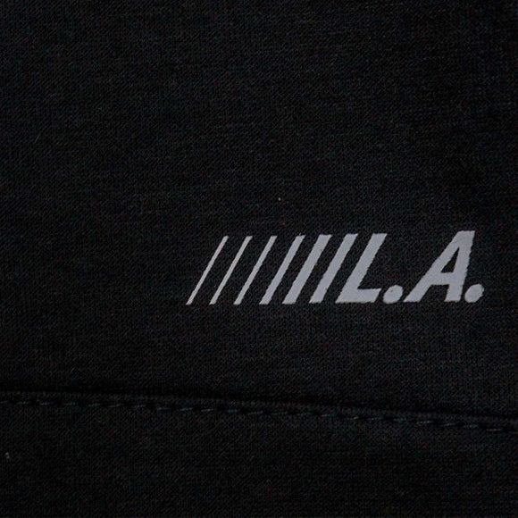 Black Cut Sew Heatseal Active Pants Black Nawao.com
