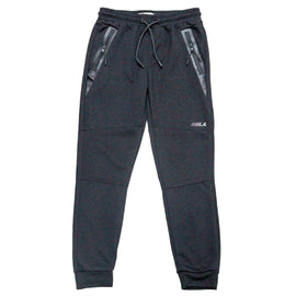 Black Cut Sew Heatseal Active Pants Black Nawao.com