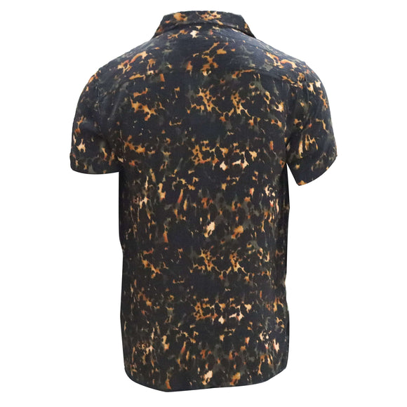 Black Dawn Crepe Shirt Nawao.com