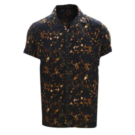 Black Dawn Crepe Shirt Nawao.com