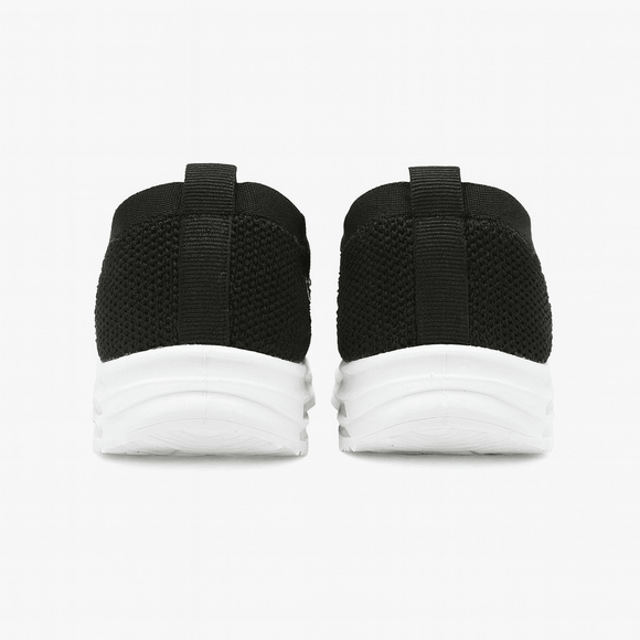 Black Diamante Slip On Nawao.com
