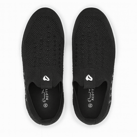 Black Diamante Slip On Nawao.com