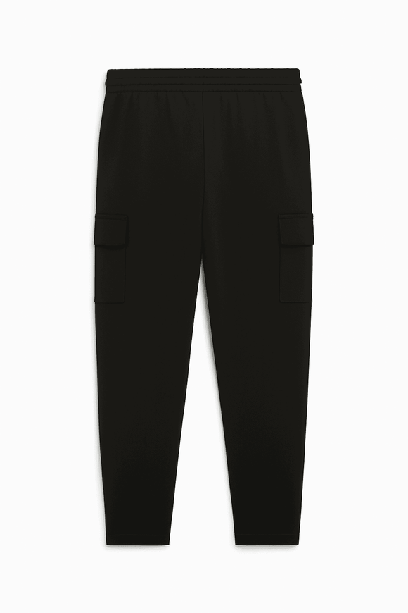 Black Elasticated Waist Legging Black Nawao.com
