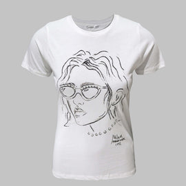 Black Embellished T Shirt Nawao.com