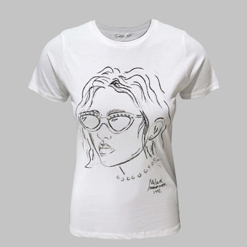 Black Embellished T Shirt Nawao.com