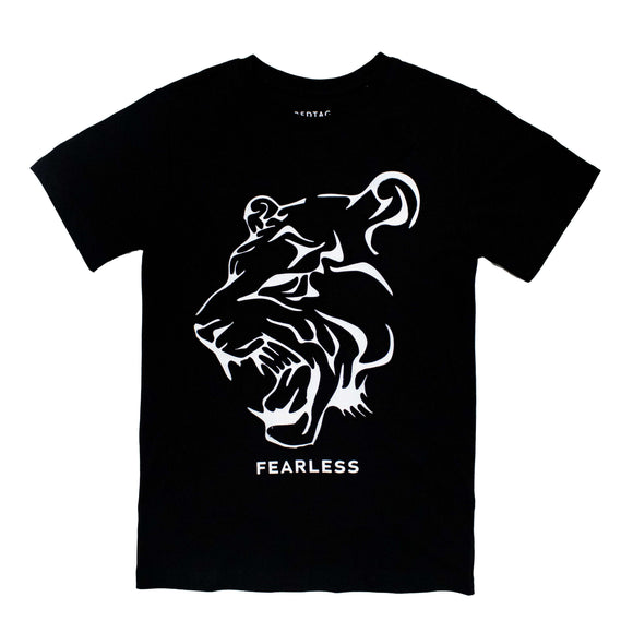 Black Emboss T-Shirt Nawao.com