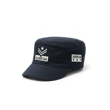 Black Emroidery Cap Nawao.com
