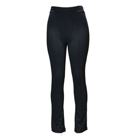 Black Fit And Flare Trousers Nawao.com