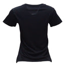 Black Floral Printed T Shirt Nawao.com