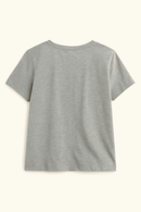Black Friends Embroidered T Shirt Black Nawao.com