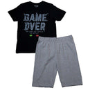 Black Game Over Night Suit Nawao.com
