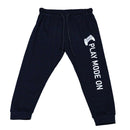 Black Game T Shirt And Long Pant Pyjama Set Nawao.com