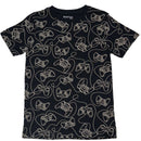 Black Gaming Aop Night Suit Black Nawao.com