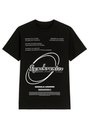 Black Graphic T Shirt Black Nawao.com