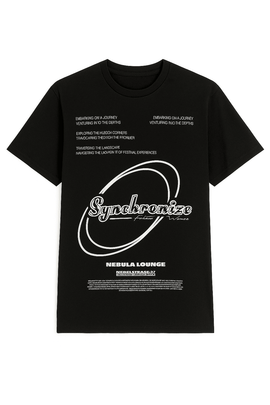 Black Graphic T Shirt Black Nawao.com
