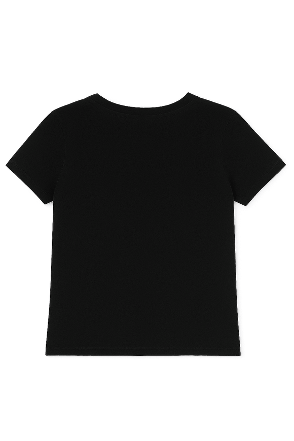 Black Graphic T Shirt Nawao.com