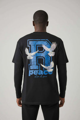 Black Graphic Tee Nawao.com