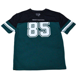 Black Green Baseball Tee Assorted Nawao.com