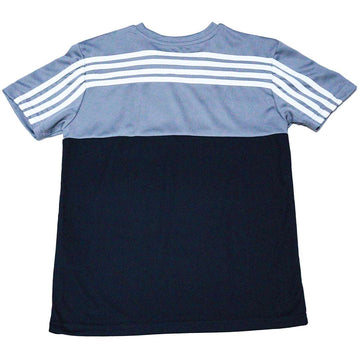 Black Grey Cut And Sew Tee Nawao.com