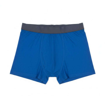 Black Grey Mel Royal Blue 3Pcs Pack Boxer Shorts  Assorted Small Nawao.com