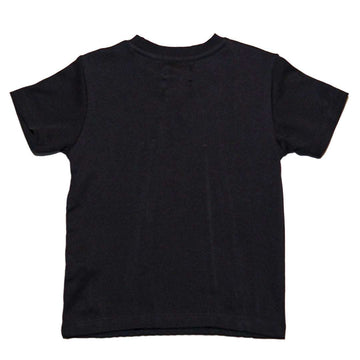 Black Jacquard Cut N Sew T Shirt Nawao.com