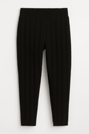 Black Jacquard Leggings Black Nawao.com