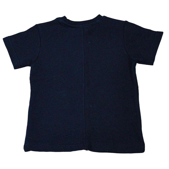 Black Jacquard Skate Paneled T Shirt And Shorts Set Black 5 6 Years Nawao.com
