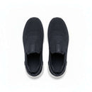 Black Knit Slip On Black Nawao.com