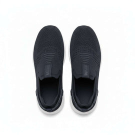 Black Knit Slip On Black Nawao.com
