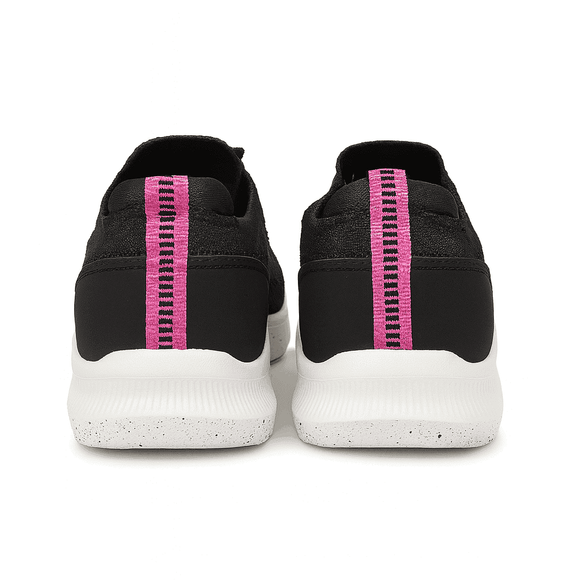 Black Lace Up Sneaker Nawao.com