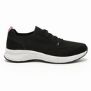 Black Lace Up Sneaker Nawao.com
