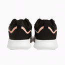 Black Lace Up Trainer Nawao.com