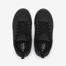 Black Lace Up Trainer Nawao.com