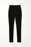 Black Leggings With Buttons Nawao.com