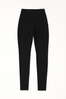 Black Leggingss With Corset Detail Nawao.com