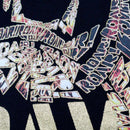 Black Lion Print Tshirt Black Nawao.com
