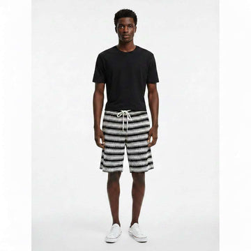 Black Lounge Shorts Black Nawao.com