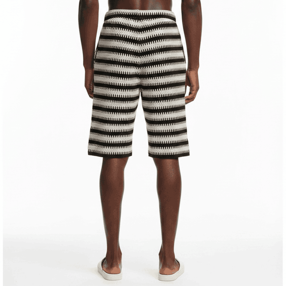 Black Lounge Shorts Black Nawao.com