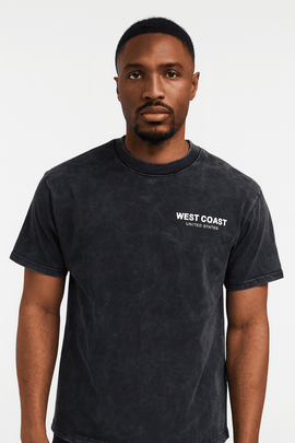 Black Lounge T Shirt Black Nawao.com