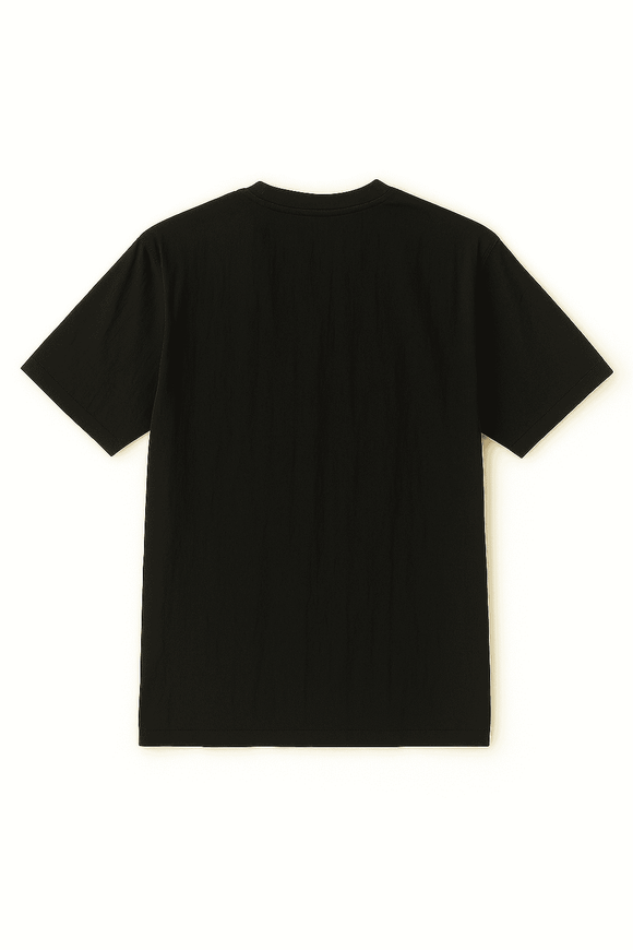 Black Lounge T Shirt Black Nawao.com