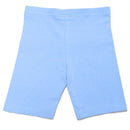 Black/Lt Blue 2Pcs Pack Cycling Shorts Assorted Nawao.com