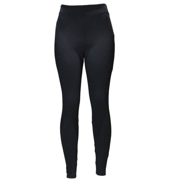 Black Lurex Lined Ponte Legging Nawao.com