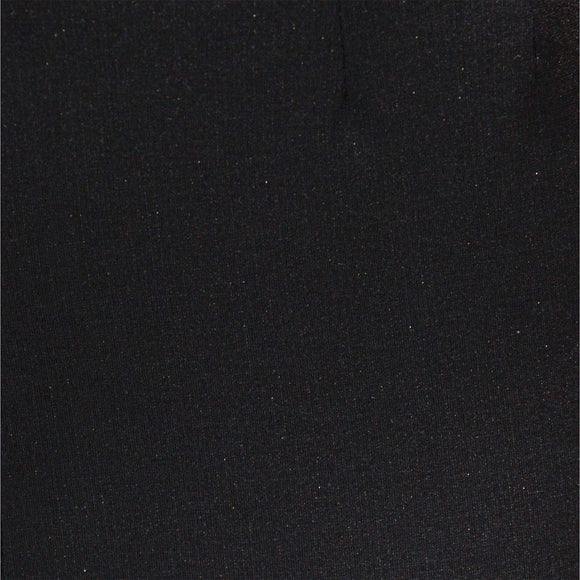Black Lurex Lined Ponte Legging Nawao.com