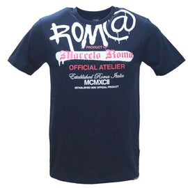 Black Marcelo Renossi T Shirt Black Nawao.com