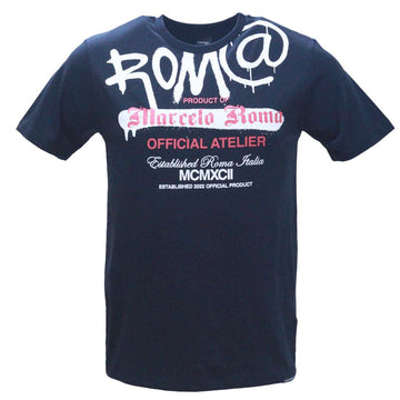 Black Marcelo Renossi T Shirt Black Nawao.com