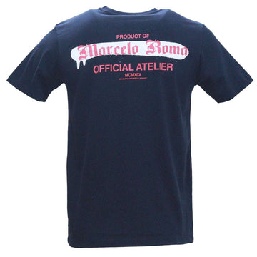 Black Marcelo Renossi T Shirt Black Nawao.com