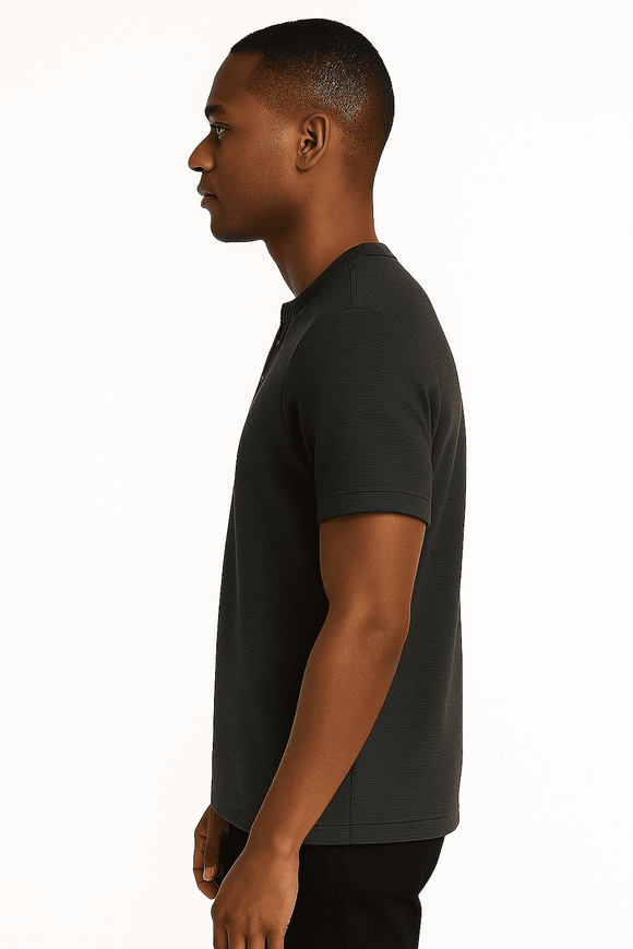Black Men T Shirt Black Nawao.com